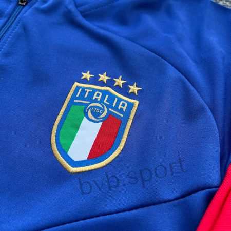 لوگوی دوختی ست نیم زیپ شلوار ایتالیا 2022-23