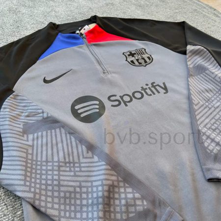 لباس ست نیم زیپ شلوار بارسلونا 2022-23