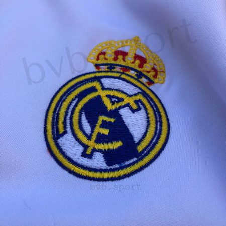 لوگوی دوختی ست گرمکن شلوار تمام زیپ رئال مادرید 2021-22