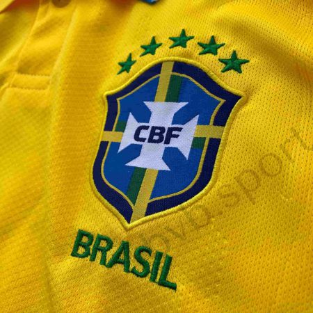 لوگوی دوختی تیشرت شورت کانسپت برزیل 2022