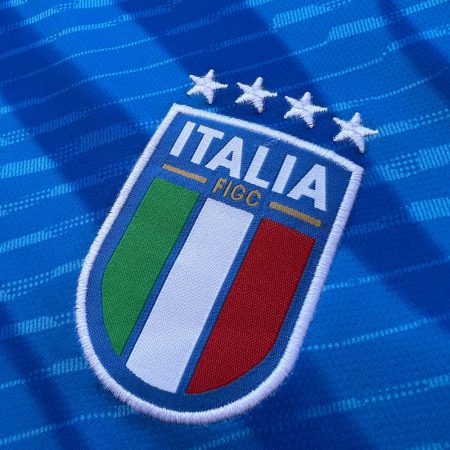 لوگوی دوختی لباس اول ایتالیا 2023 (تیشرت و شورت هواداری)