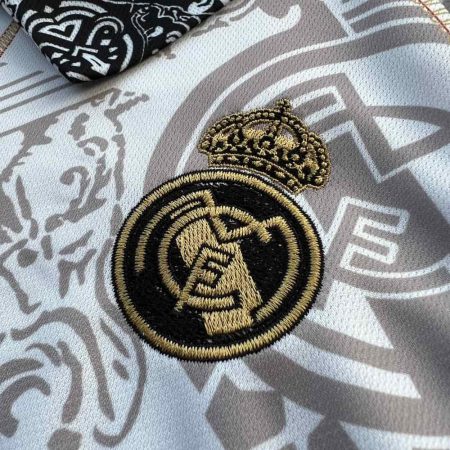 لوگوی لباس کانسپت رئال مادرید (تیشرت و شورت) سفید