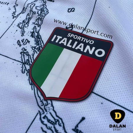 لوگوی ژلاتینی لباس ایتالیا اسپورتیوو 2023-24 (ورژن پلیر) سفید