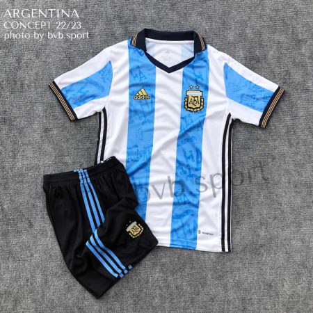 لباس اول آرژانتین ۲۰۲۲-۲۳ جام جهانی ورژن هوادار (تیشرت شورت)