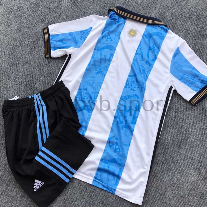 پشت لباس اول آرژانتین ۲۰۲۲-۲۳ جام جهانی ورژن هوادار (تیشرت شورت)