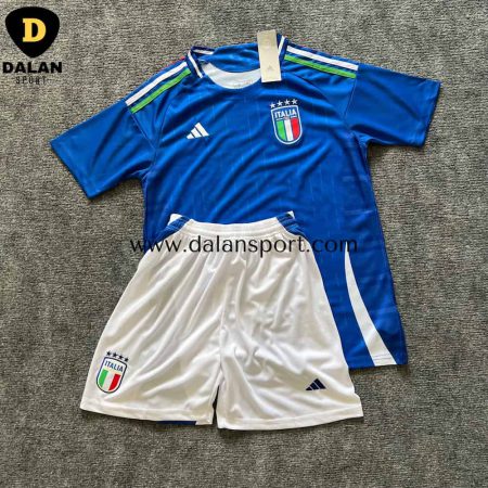لباس اول ایتالیا 2024 (تیشرت و شورت هواداری)
